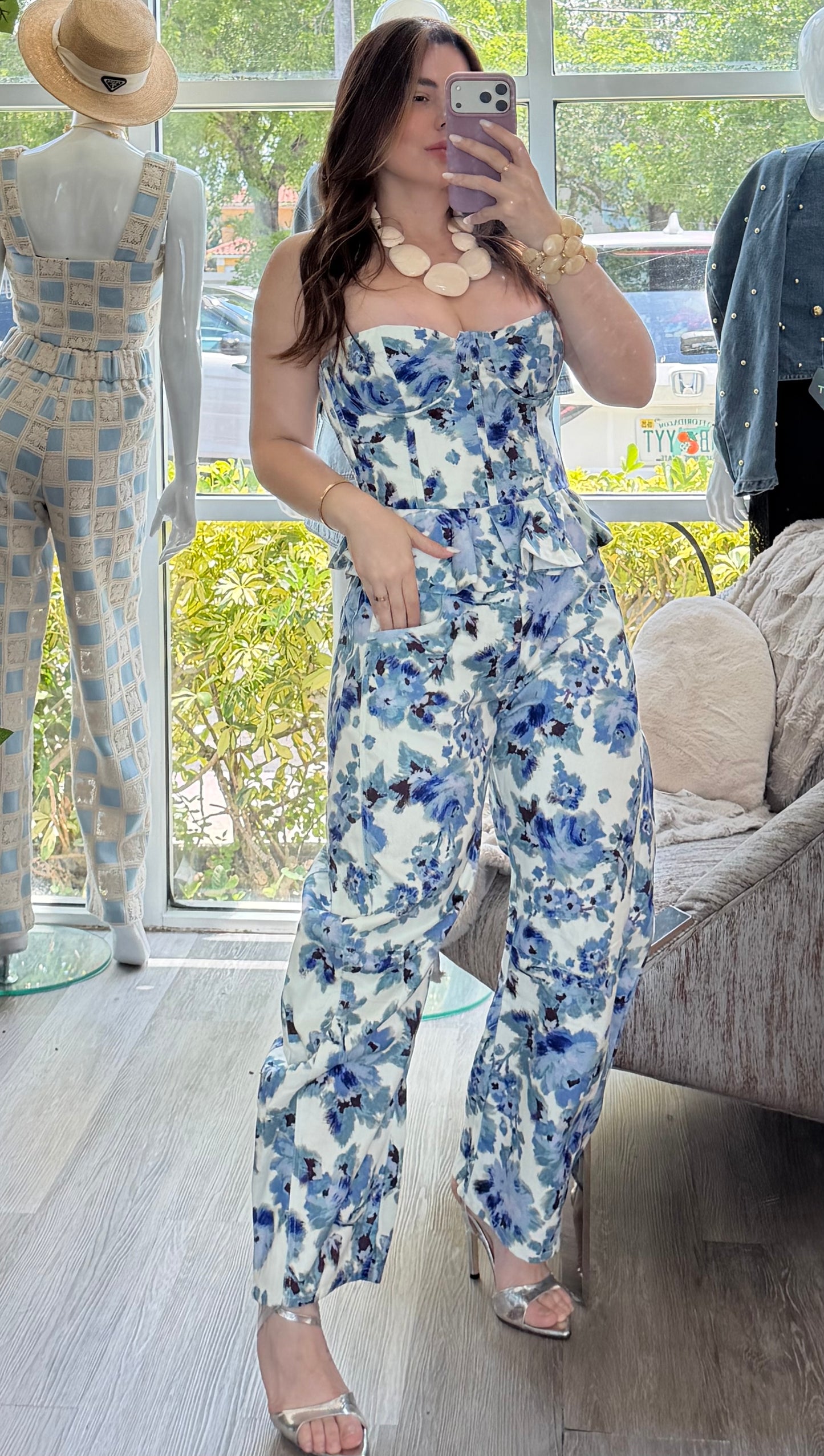 Olivia blue set
