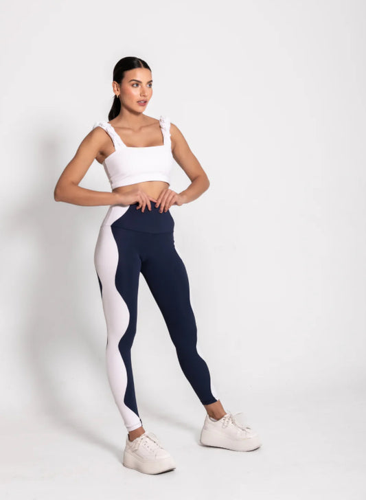 Waves Set Navy & White
