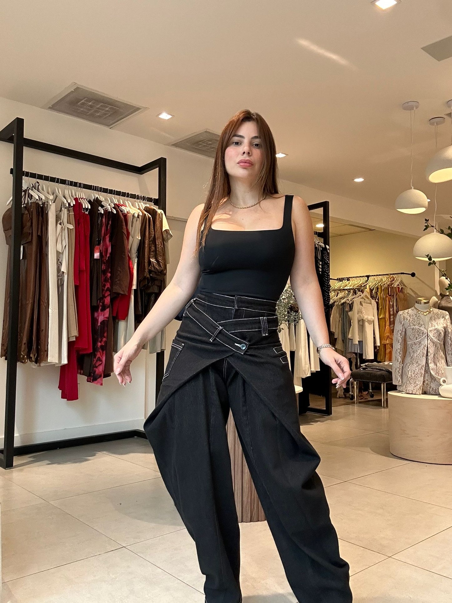Amalia Black Jeans