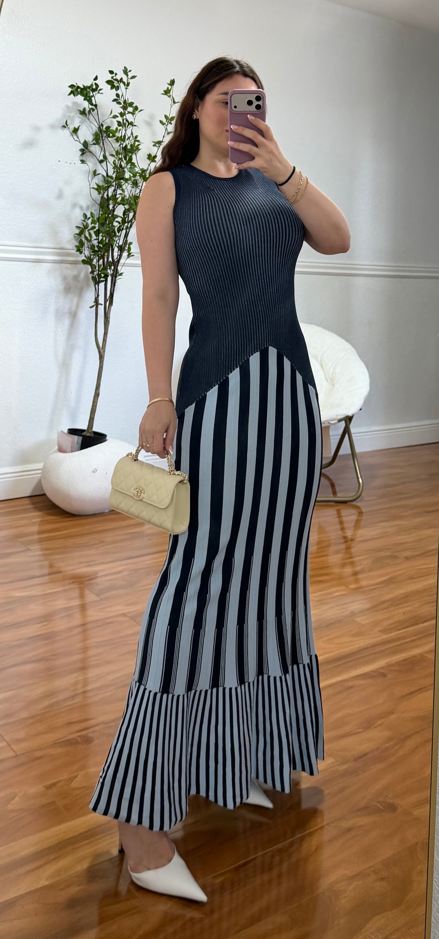 Blue maxi