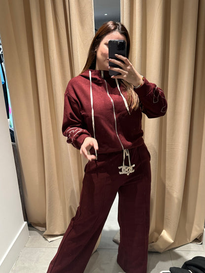 Burgundy ch set