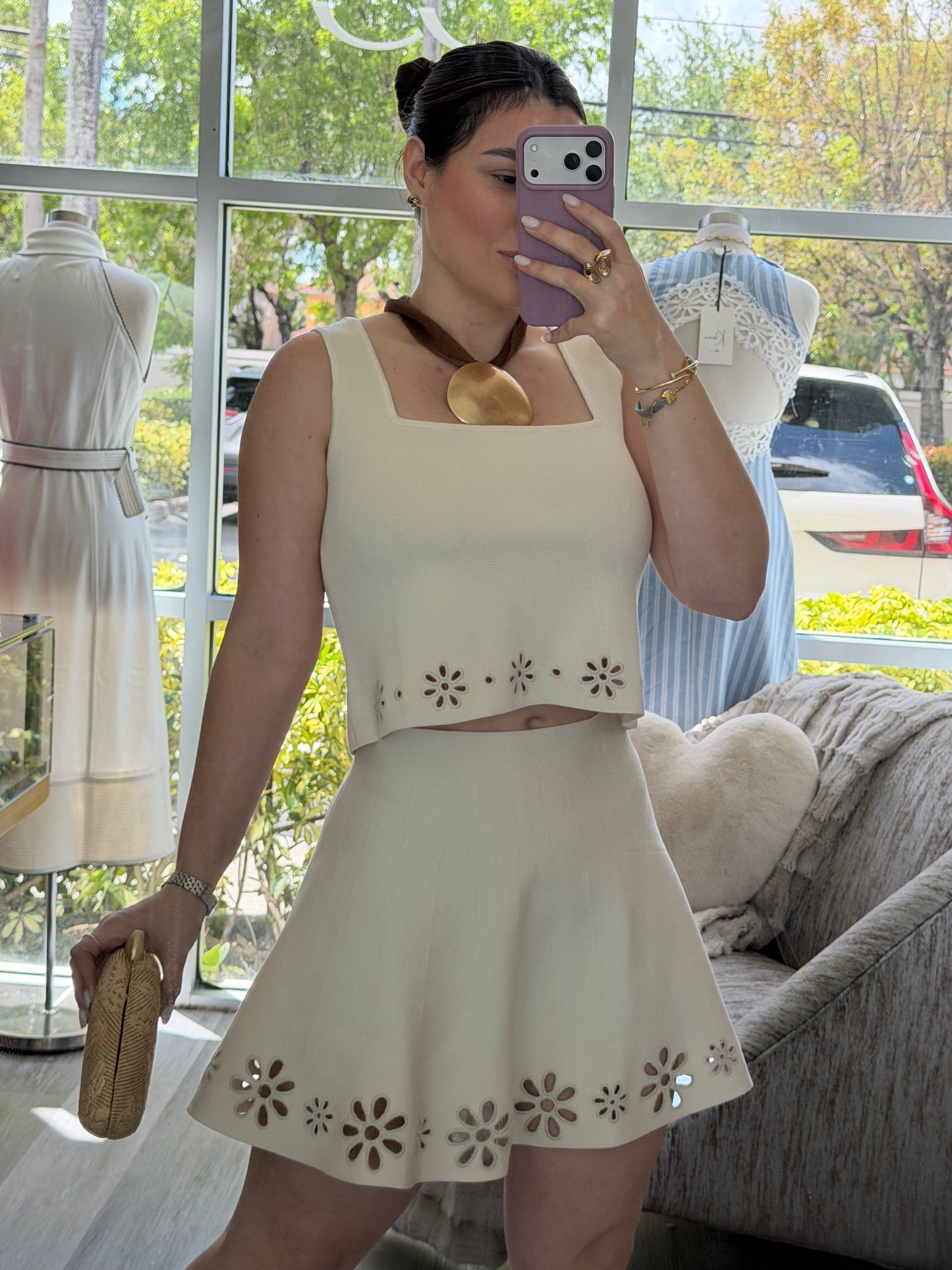 Skirt set