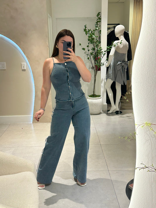 Leidy Denim Set