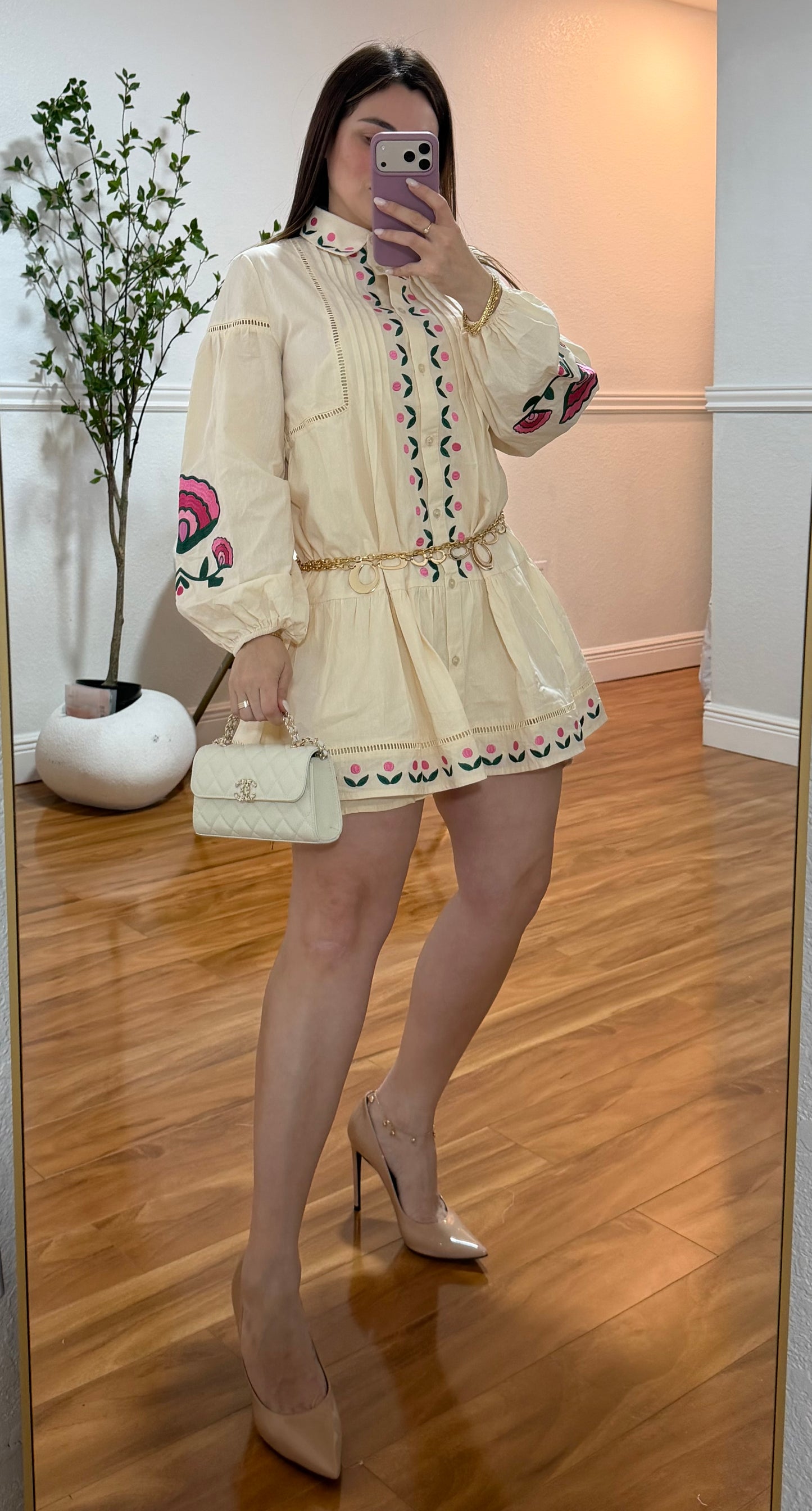 Embroidery Lina dress