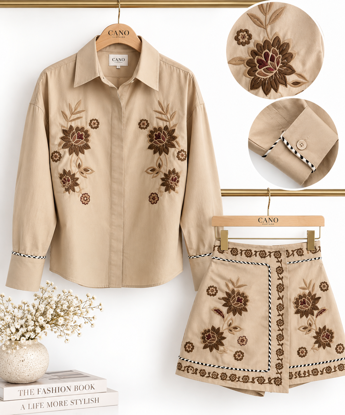 Set Bordado Toscana
