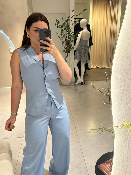Amanda set baby blue