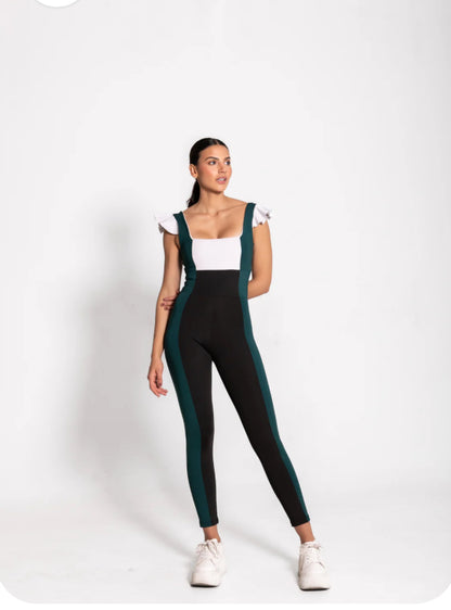 Ambert Jumpsuit Green & Black