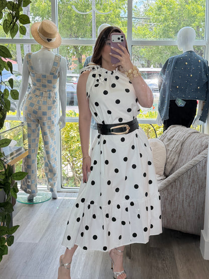 Polka dot dress