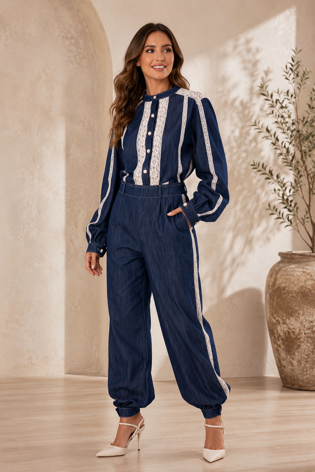 Abigail Denim set