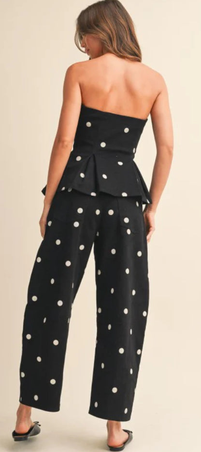 Polka dots set