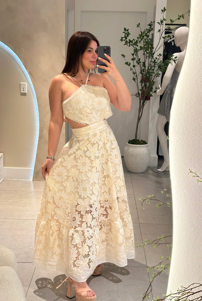 Floral maxi dress