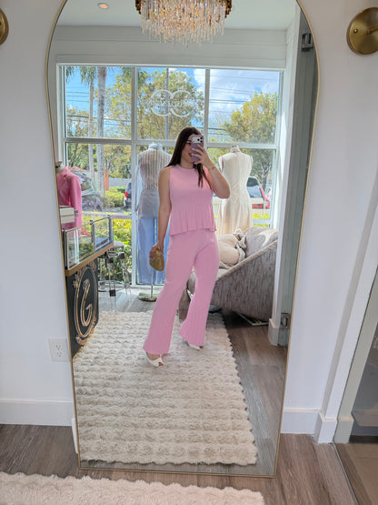 Strech pink set