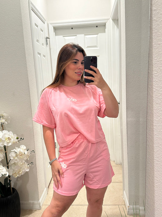 Short comfy set
