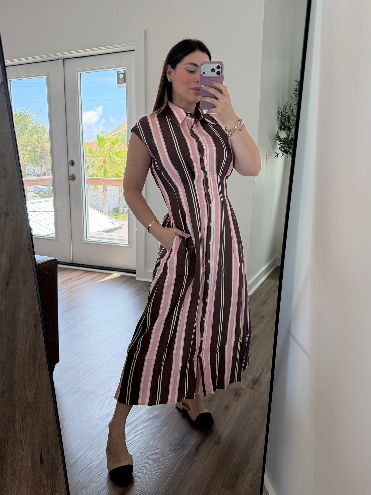 Pink dress