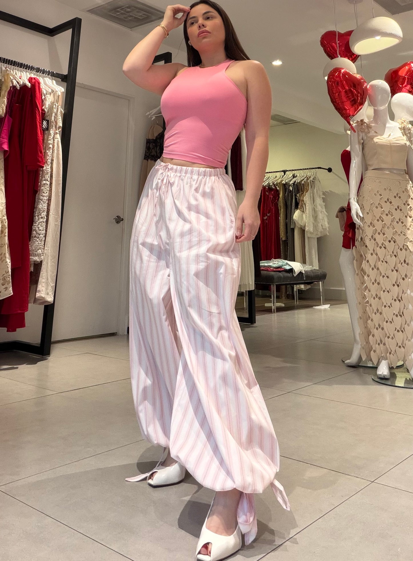 Pants Baby Blue & Baby Pink