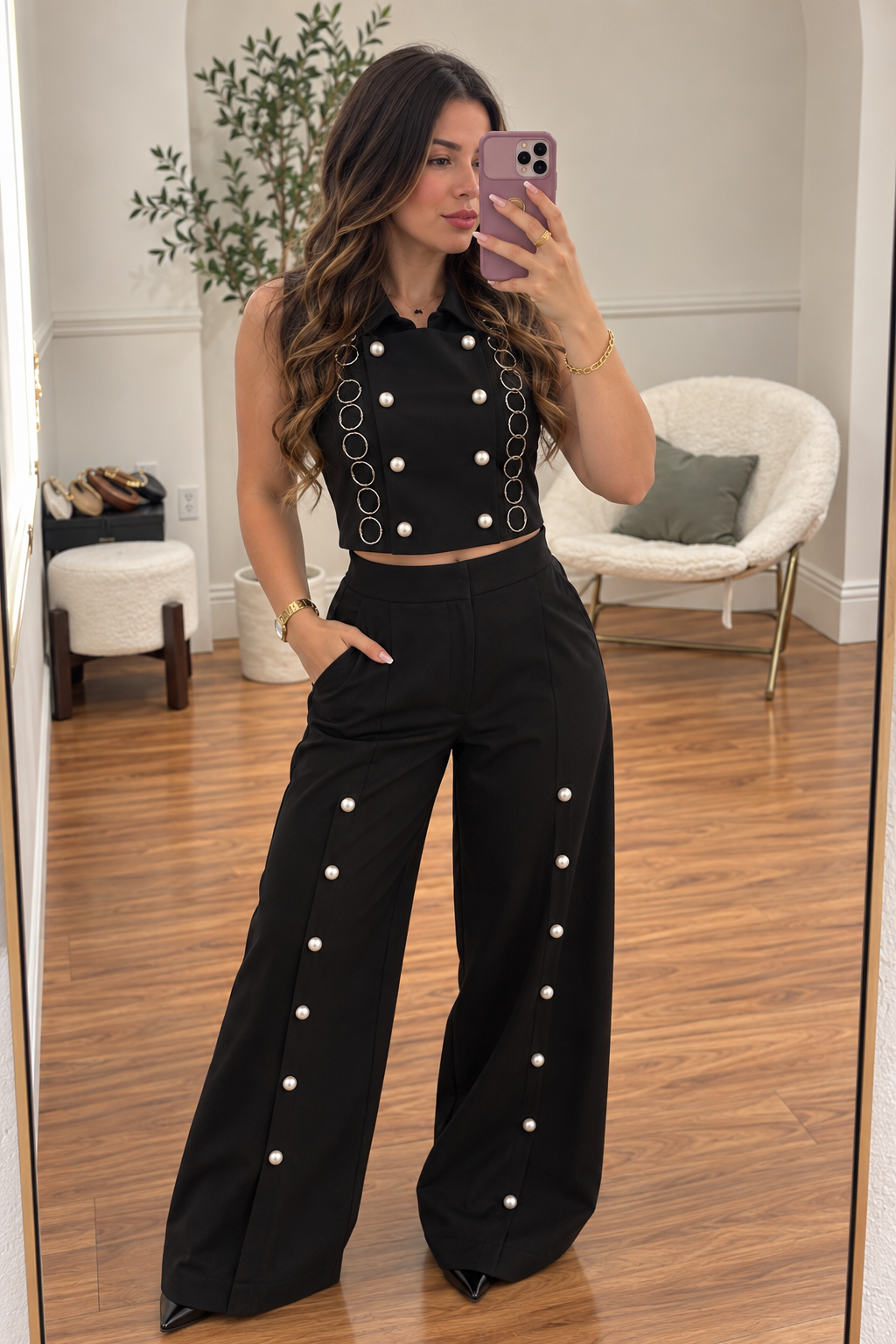 Black ring set