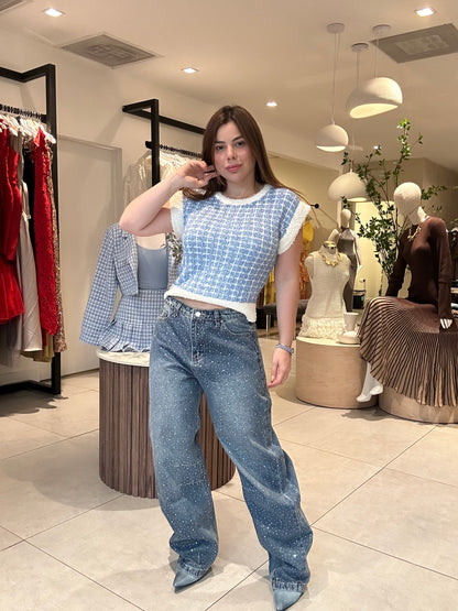 Corali blue top