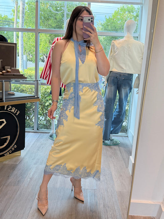 Butter skirt set
