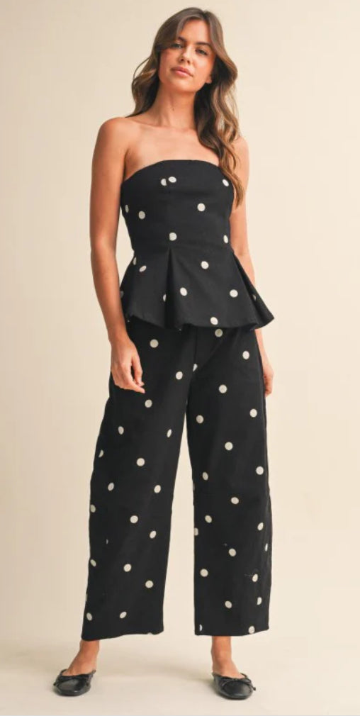 Polka dots set