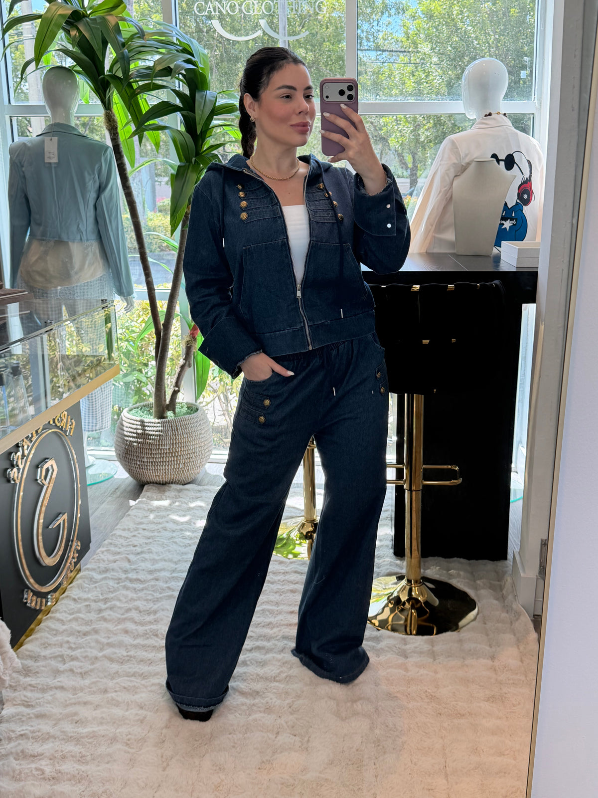 Denim Napoleon set