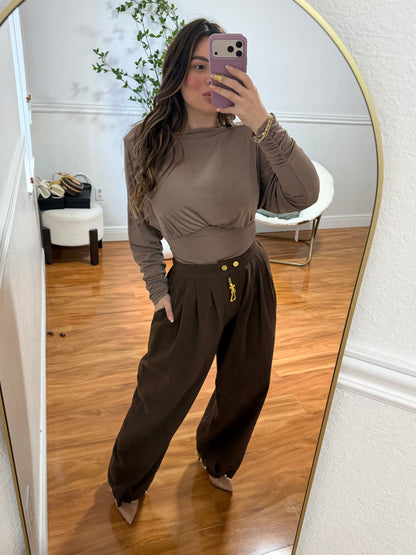 Brown pant