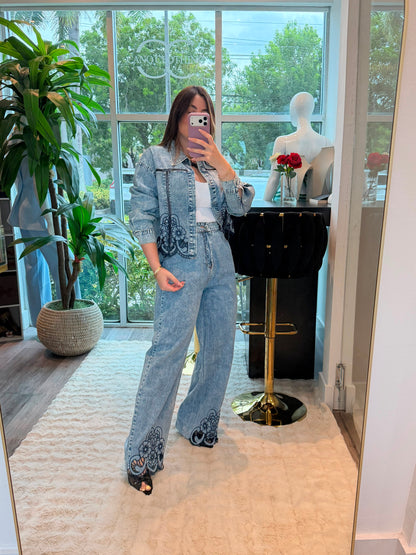 Fabiana Denim Set