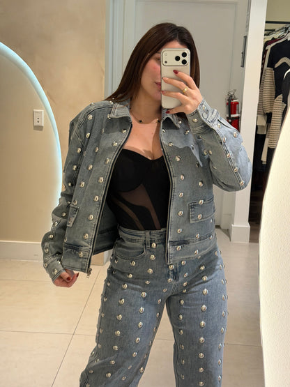 Denim Jacket set