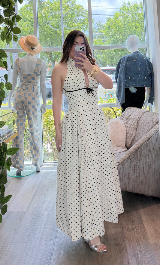 Micro polka dots Dress
