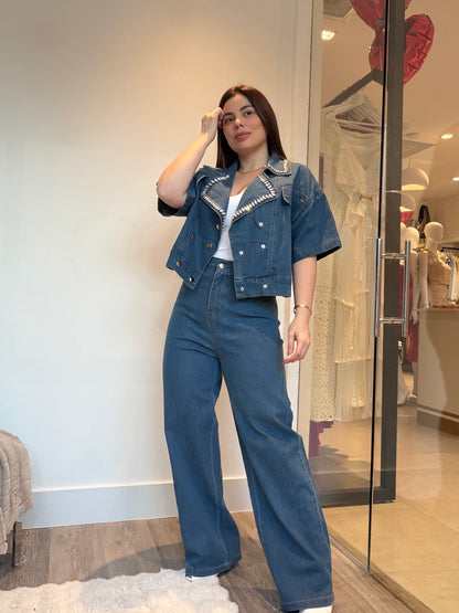 Elena en denim