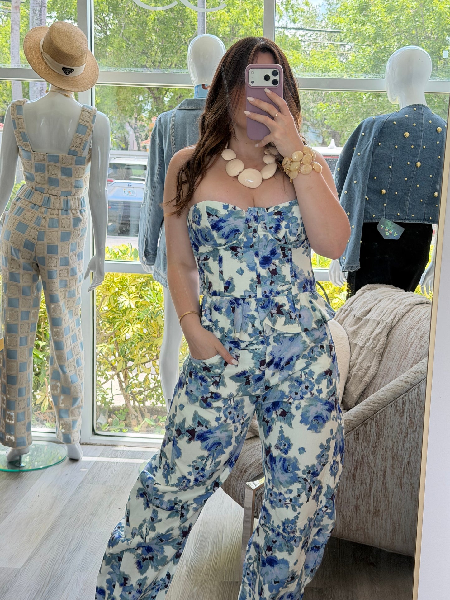 Olivia blue set