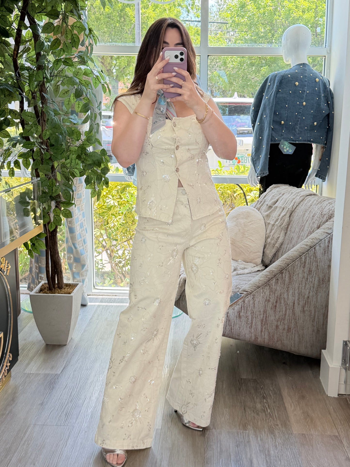 Glow ivory set