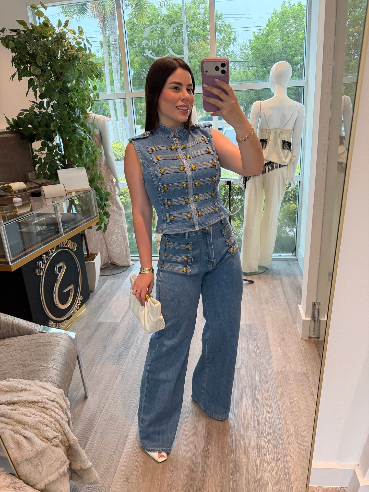 Napoleón Denim strech set