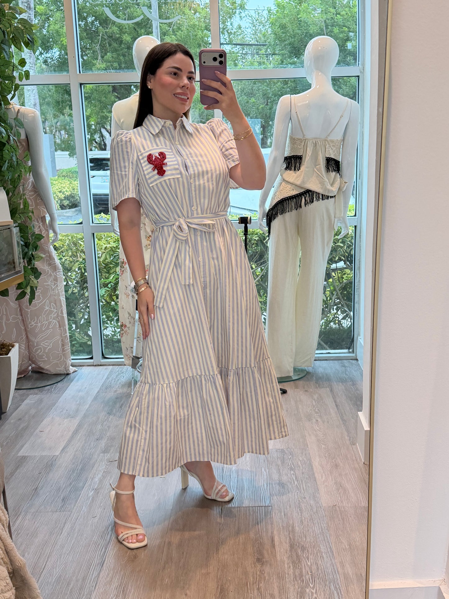 Lobster Maxi dress