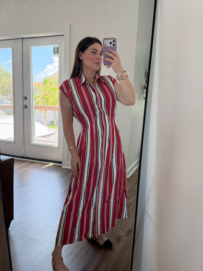 Red line dress