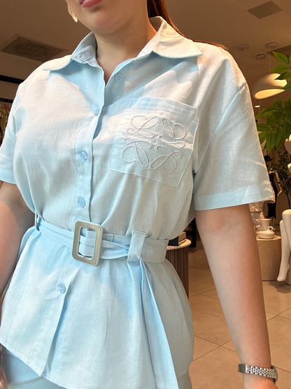 Loewe baby blue set