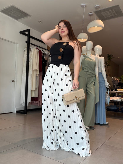 Jumpsuits Polka Dots