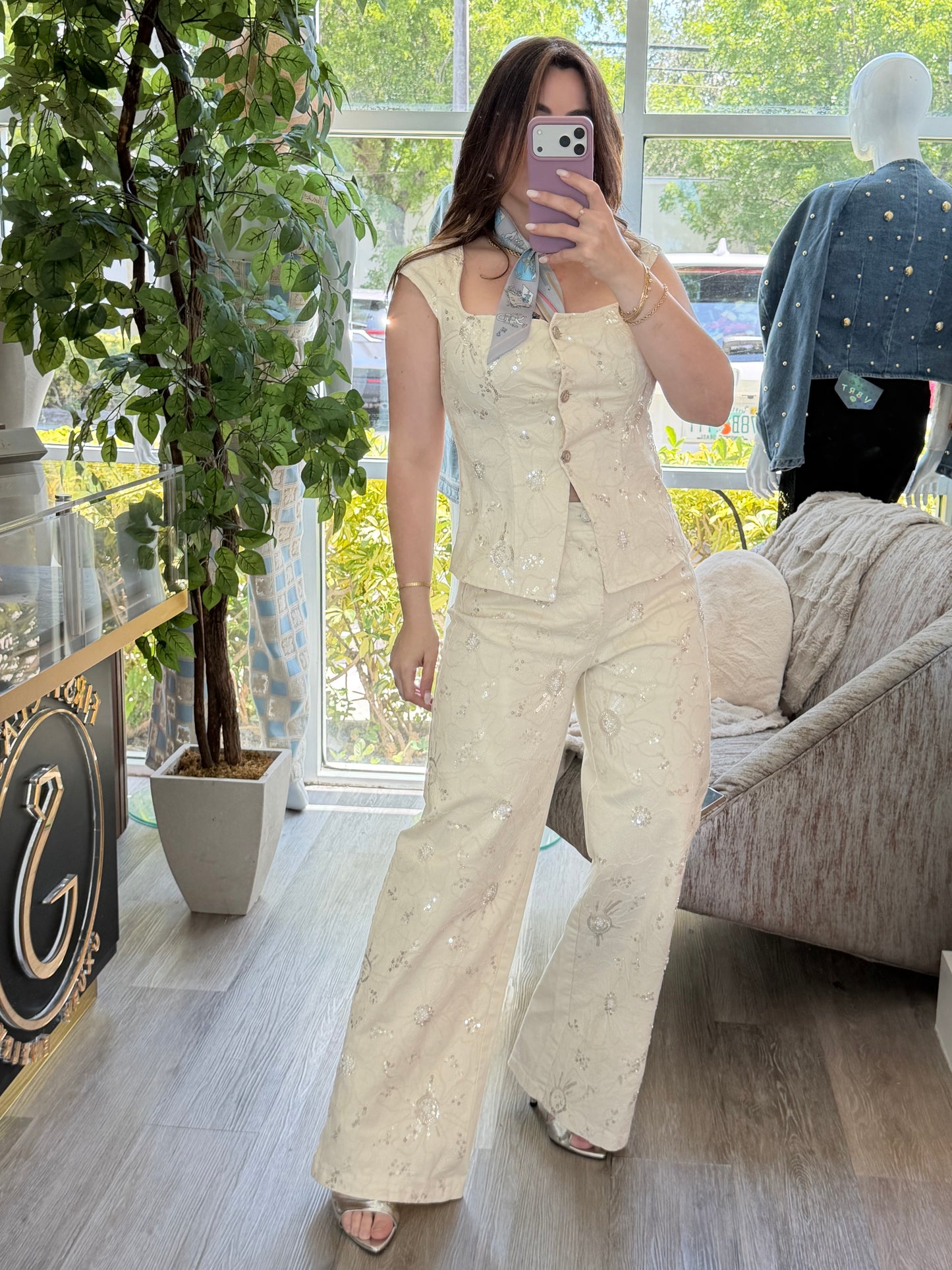 Glow ivory set