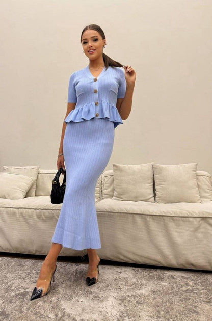 Hade baby blue set