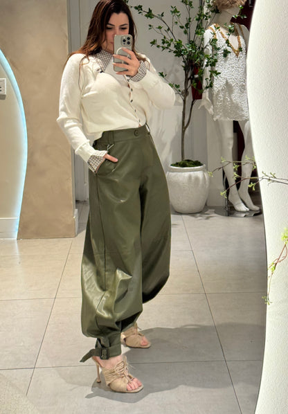 Ballons olive Pant