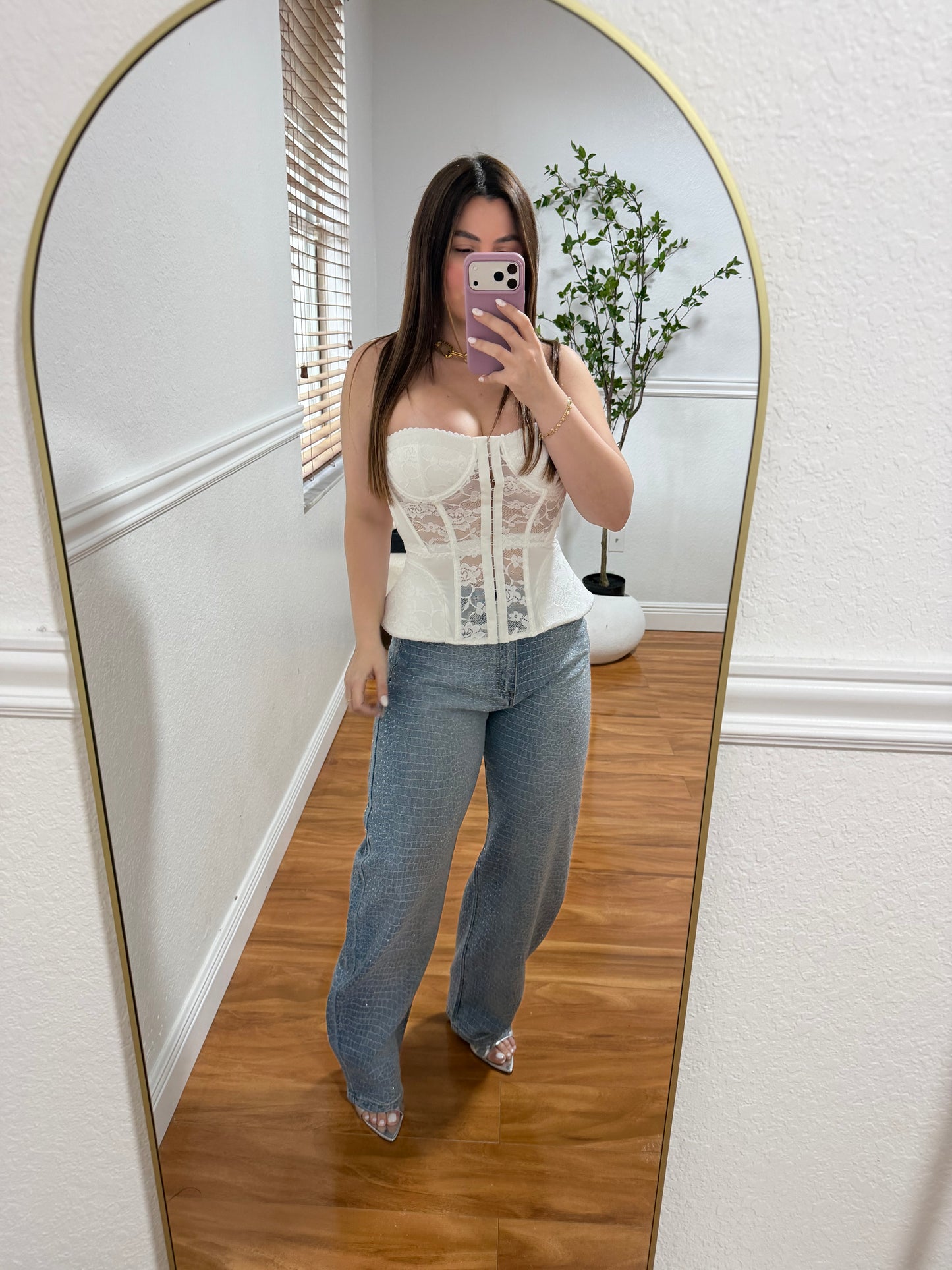Corset white