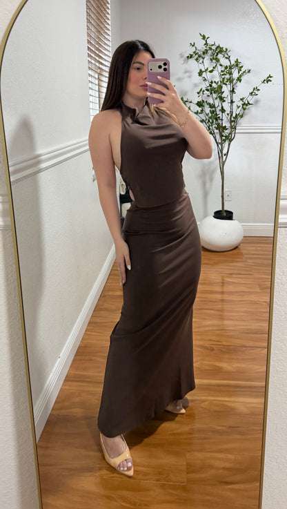 Brown Skirt set
