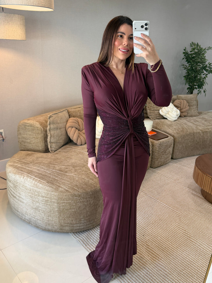 Wine shine maxi dress – Cano Clothing