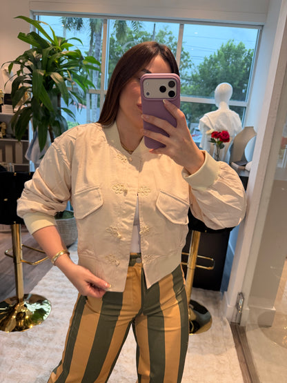 Estilo chino Jacket