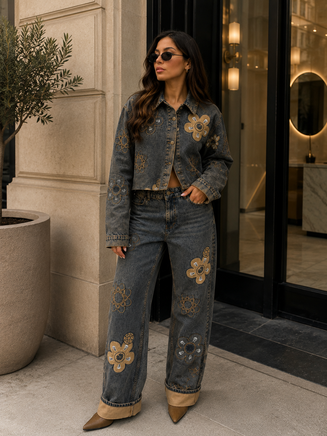 Blossom Jacket set