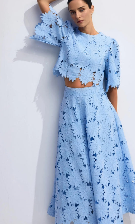 Pilar maxi skirt set