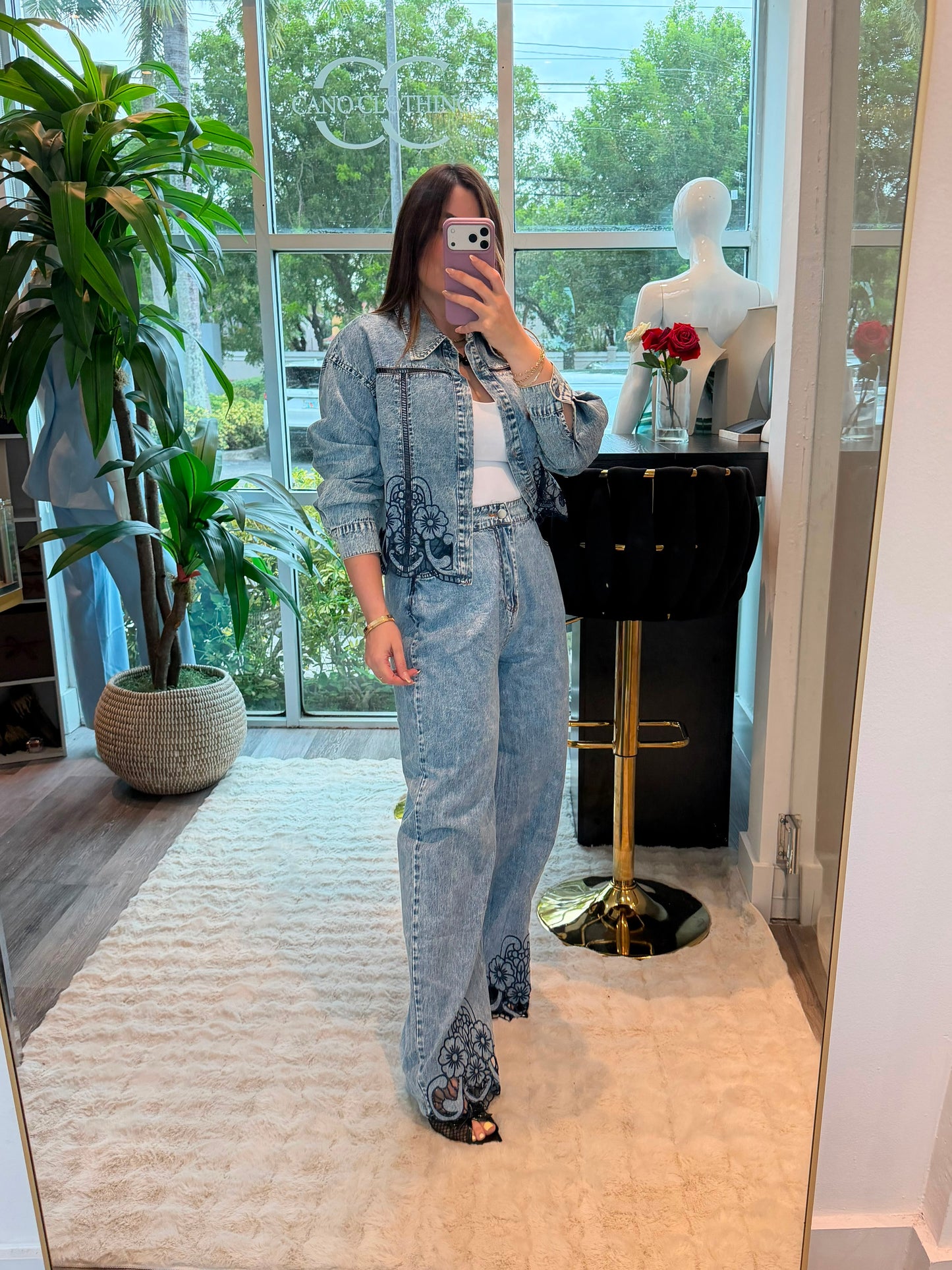 Fabiana Denim Set