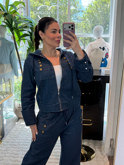 Denim Napoleon set