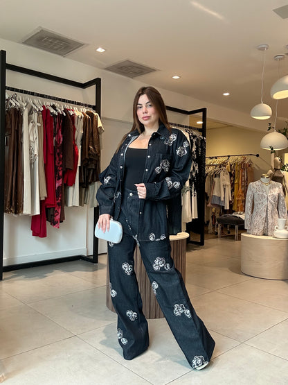 Flor de denim set