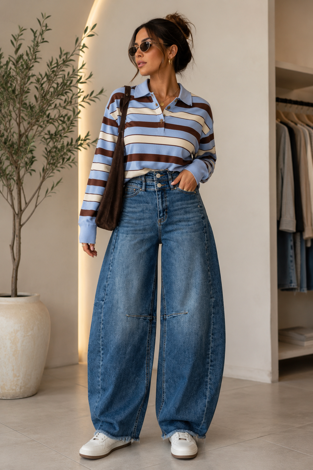 Risen strech jeans