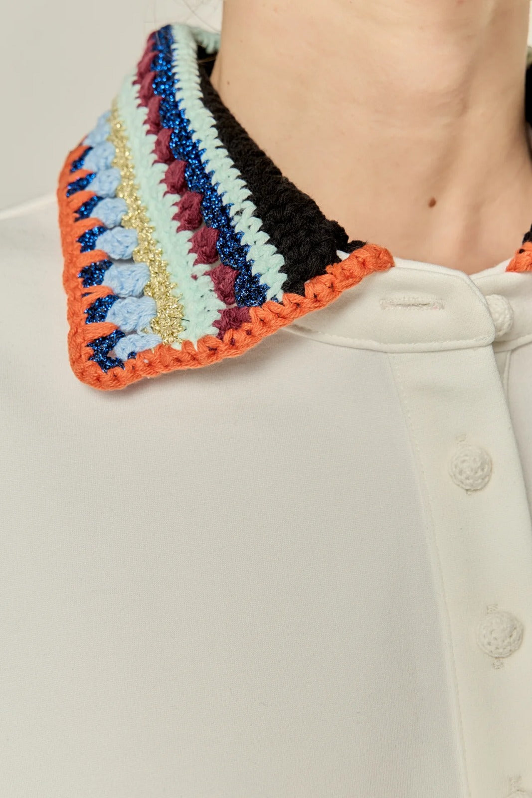 New Crochet White dress